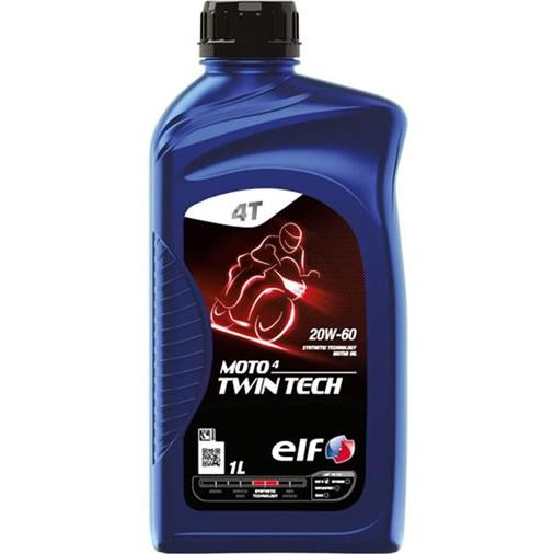 elf(エルフ) 二輪用4サイクル エンジンオイル MOTO 4 TWIN TECH 20W-60