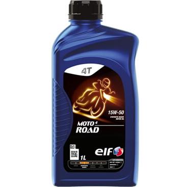 1026おまとめ elf(エルフ) 二輪用4サイクル エンジンオイル Moto 4 ROAD 15W-50 1L