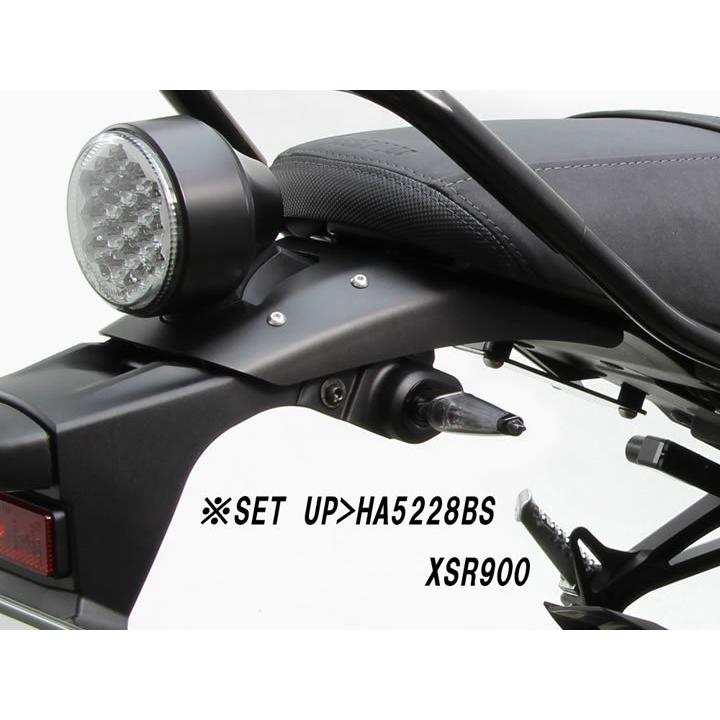 ハリケーン LEDダガーウインカーkit ブラック スモークレンズ HA5228BS 