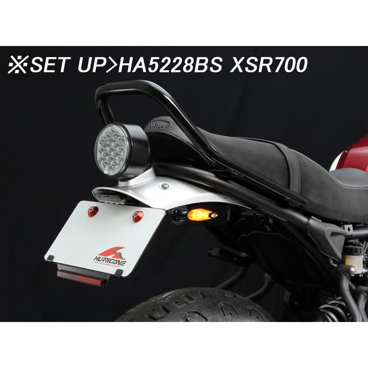 ハリケーン LEDダガーウインカーkit ブラック スモークレンズ HA5228BS 