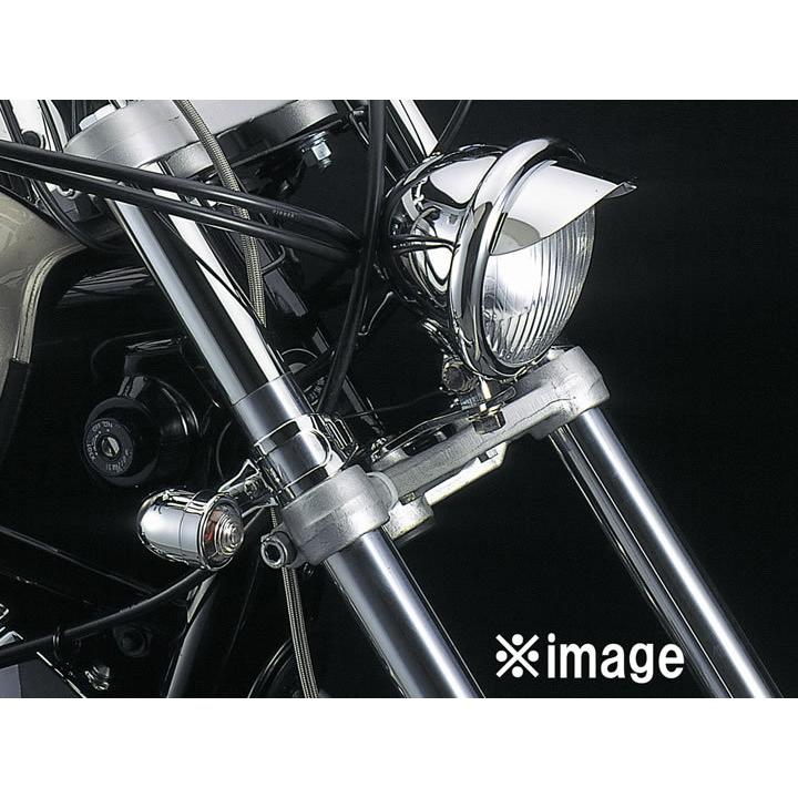 ハリケーン ミニブレットウインカーkit フォークマウント クリアレンズ HA5417C-01_2