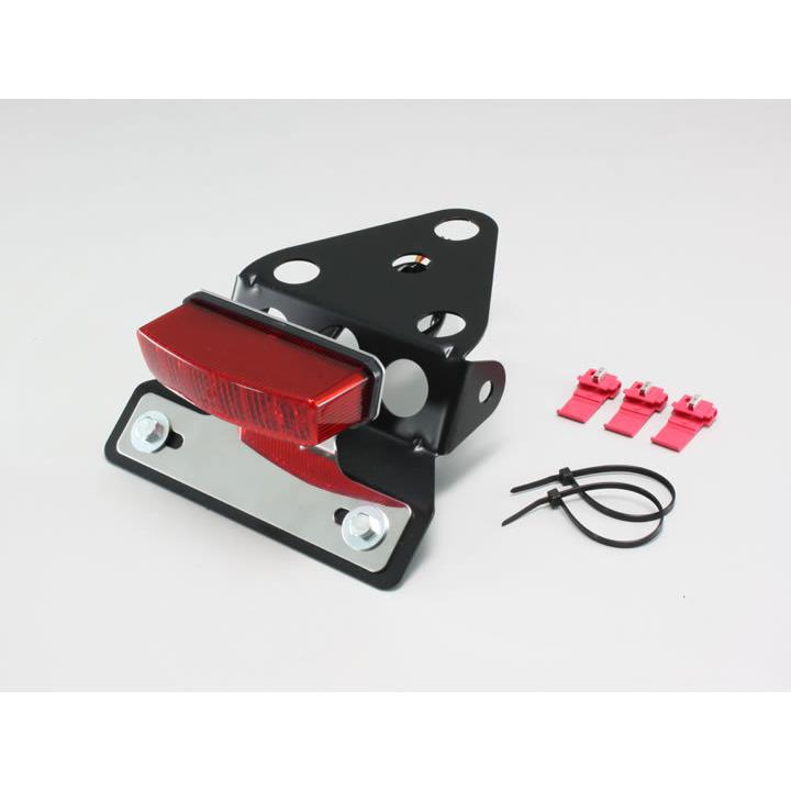 ハリケーン LEDレクタングル テールランプkit ブラック HA5813R : 2輪