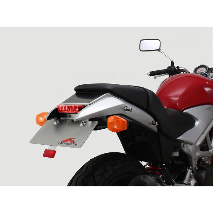 ハリケーン フェンダーレスキット LEDレクタングル VTR250 レッド