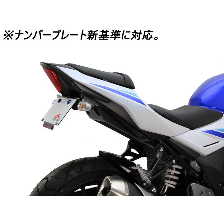 ハリケーン フェンダーレスキット GSX250R ブラック HA6649 : 2 ハリケーン フェンダーレスキット GSX250R ブラック HA6649 : 2