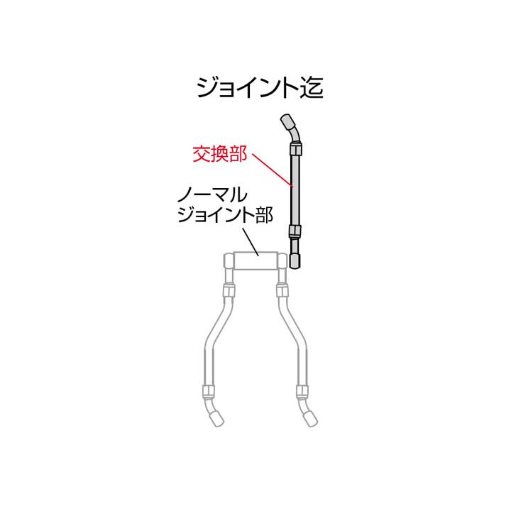 ハリケーン ZII-TYPE ハンドルSET CB750（92-08 RC42） クロームメッキ H005-078C_7