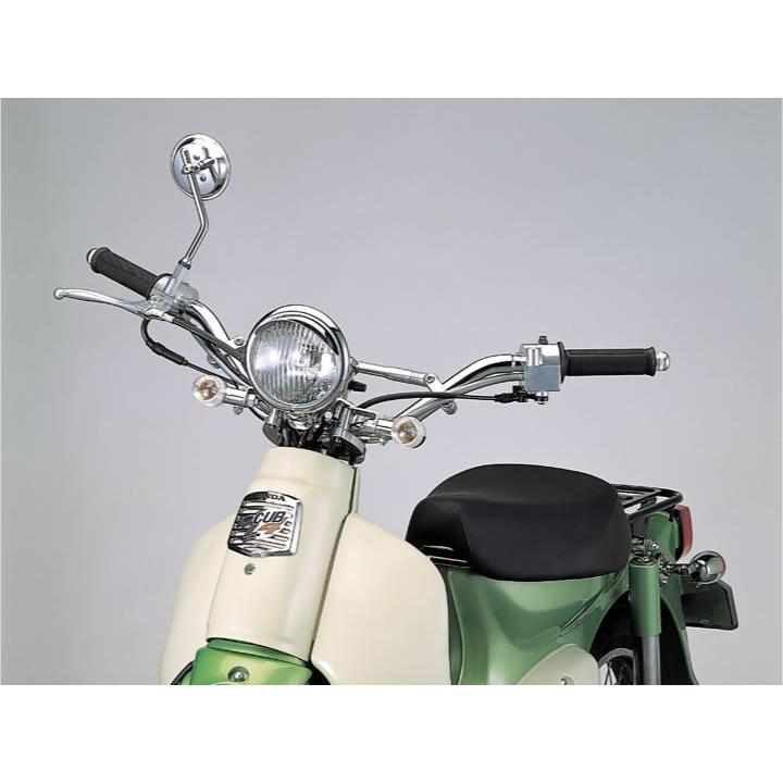 ハリケーン バーハンkit専用ハンドル リトルカブ クロームメッキ