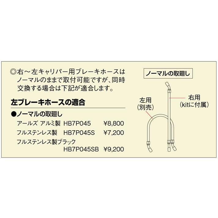 確認。 ハリケーン バーハンドルkit ブラック(フルステンレスブレーキ