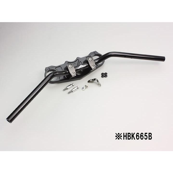ハリケーン バーハンドルkit ブラック ZX-14R ABS車 HBK665B : 2