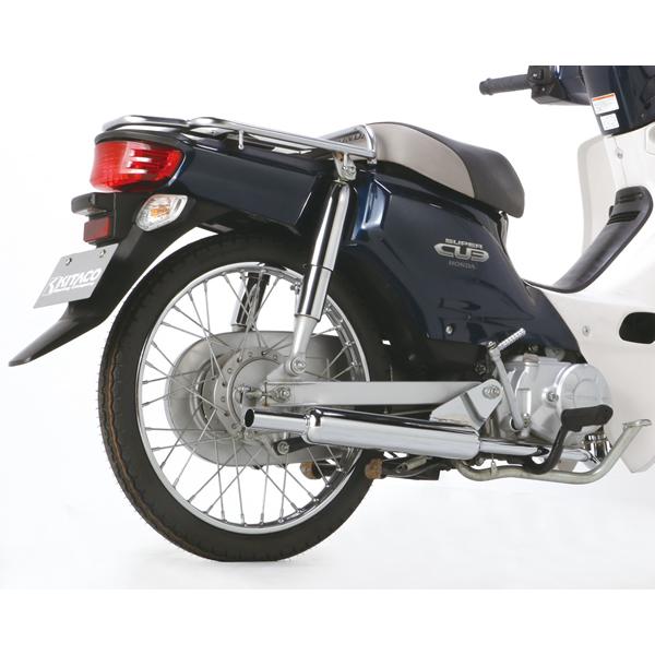 KITACO(キタコ) ミニキャブトンマフラー メッキ スーパーカブ50(FI