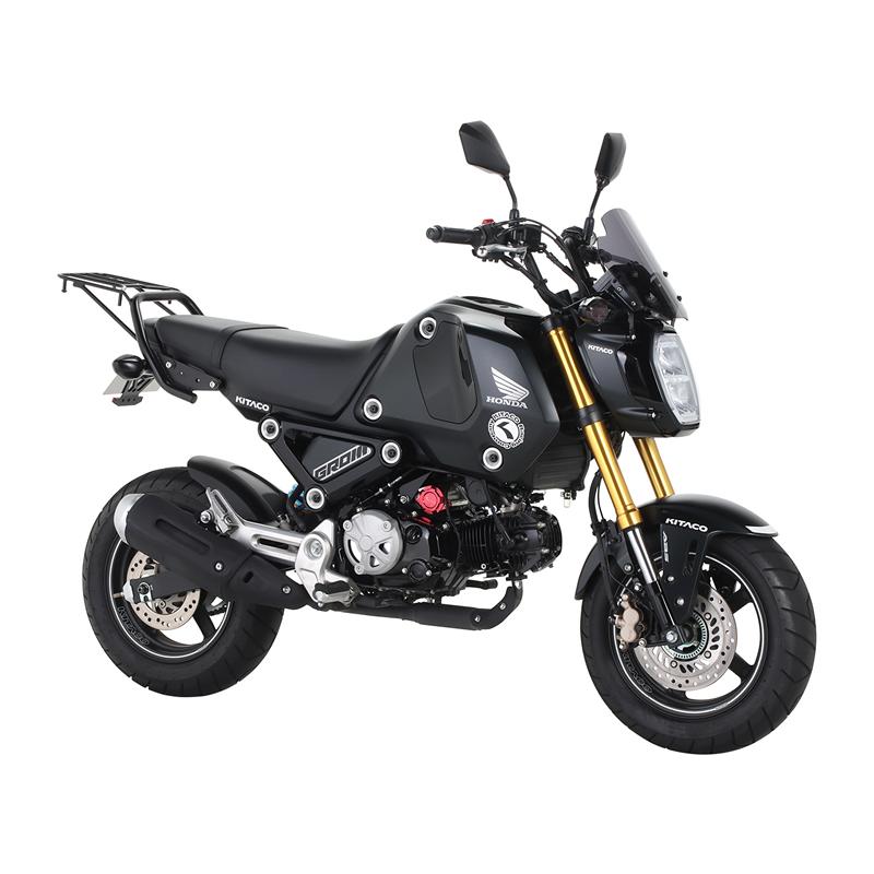 KITACO（キタコ） グロム リヤキャリアー ブラック 80-539-14520 : 2輪