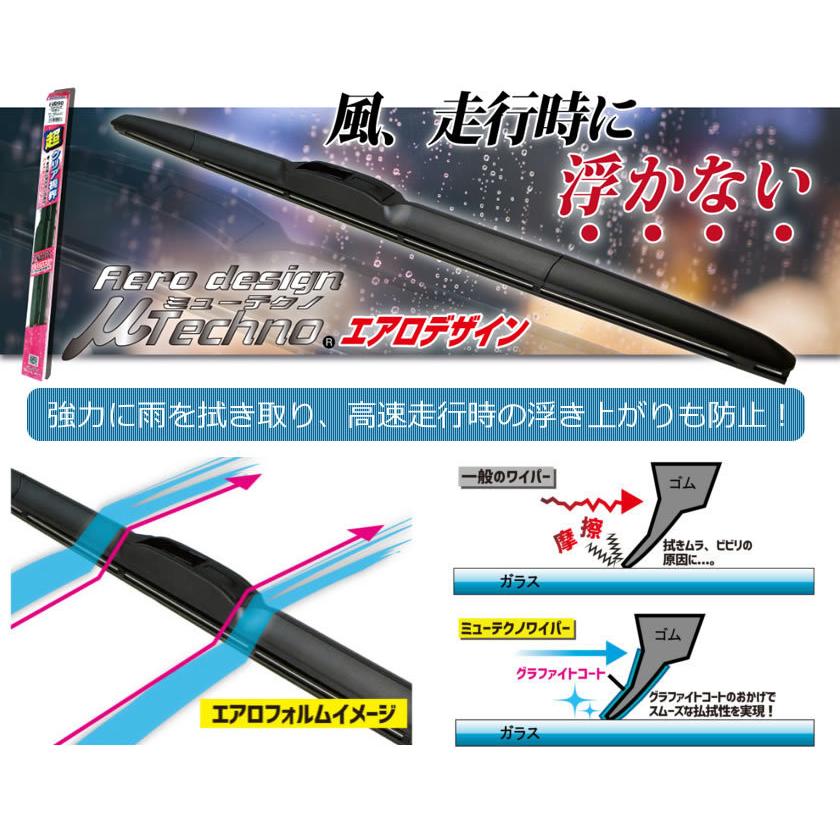 ダイハツ ハイゼットトラック 400mm V98ng E401 グラファイトワイパーラバー セット ドライブジョイ 助手席 運転席 長さ 驚きの値段で ドライブジョイ