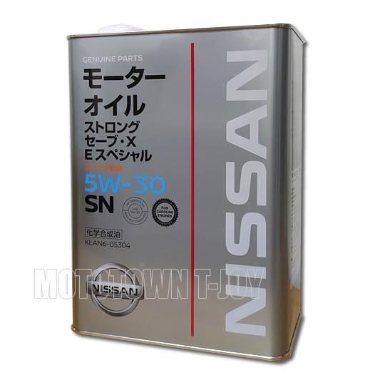 日産（NISSAN） ニッサン純正オイル SNストロングセーブ・X E
