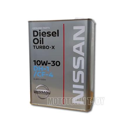 日産（NISSAN） ニッサン純正オイル CF-4/DH-1 ターボX 10W-30 4L
