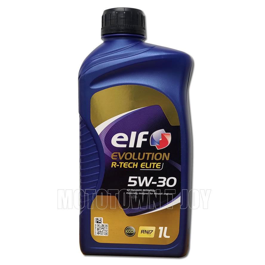 正規品】elf (エルフ) オイル エボリューション R-TECH ELITE 5W-30 1L  