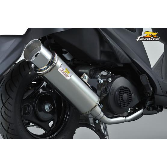 Rizlize ステンレスマフラー レクレス Amazon | Realize (リアライズ) ホンダ スペイシー100 (BC-JF13