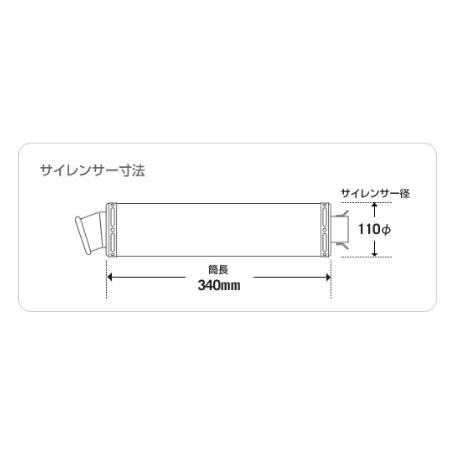 Realize 100φ×450 60.5φ スラッシュ汎用サイレンサー REALIZE（リアライズ） Full Boost(フルブースト) ステンレスマフラー