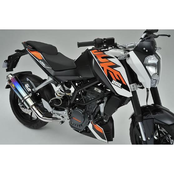 Realize KTM デューク125/200 22Racing SUS Amazon | Realize KTM デューク125 デューク200 バイクマフラー