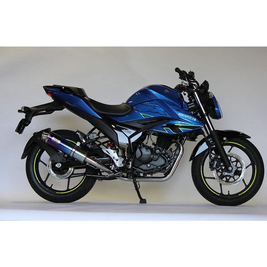 Realize リアライズ 22Racing チタンマフラー ジクサー250 SUZUKI