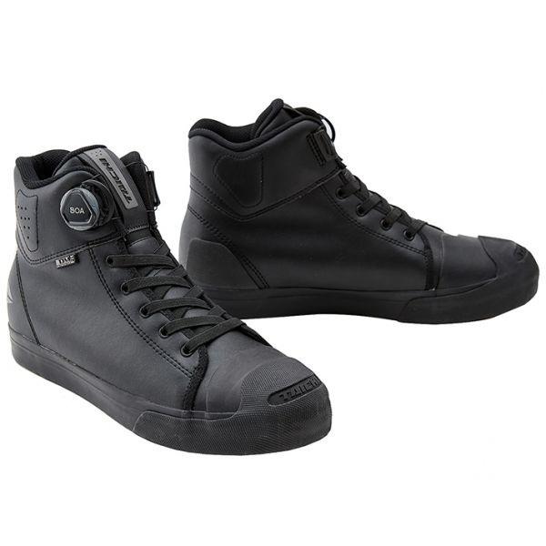 RSタイチ（アールエスタイチ）　RSS011　DRYMASTER-FIT フープシューズ　ALL BLACK　25.0cm 010783
