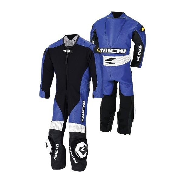 RSタイチ（アールエスタイチ） NXL022 J−022 キッズ レザースーツ BLUE 140CMサイズ 522446