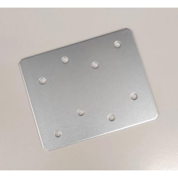 2×4金具 2X4サポート ツーバイフォー材用 平金具 100個セット : 2輪 