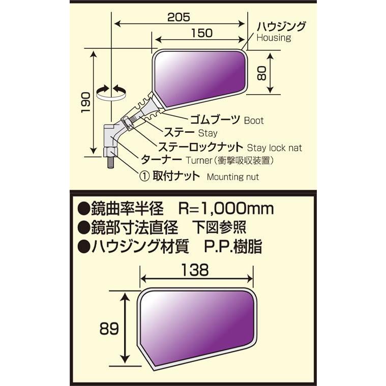 TANAX （タナックス）ナポレオン　クロス2　レイセーブ　AJS2-10L、AJS2-10R｜t-joy｜02