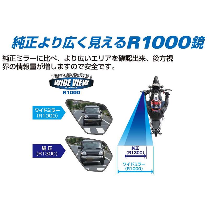 TANAX（タナックス） NA-020 アローミラー : 2輪・4輪用品のショップt
