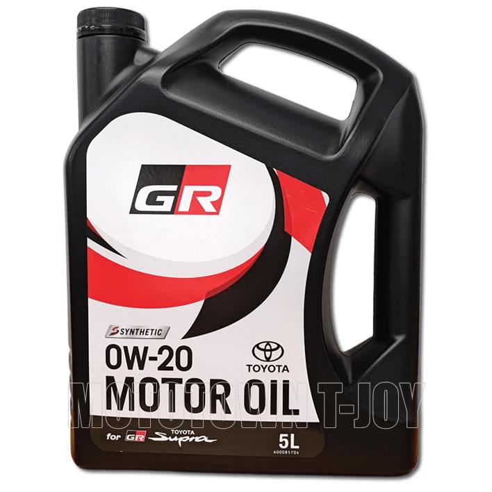 トヨタ GR 0W-20 エンジンオイル 計6L スープラ トヨタ（TOYOTA） TOYOTA純正 ガソリンエンジンオイル スープラ用 SP