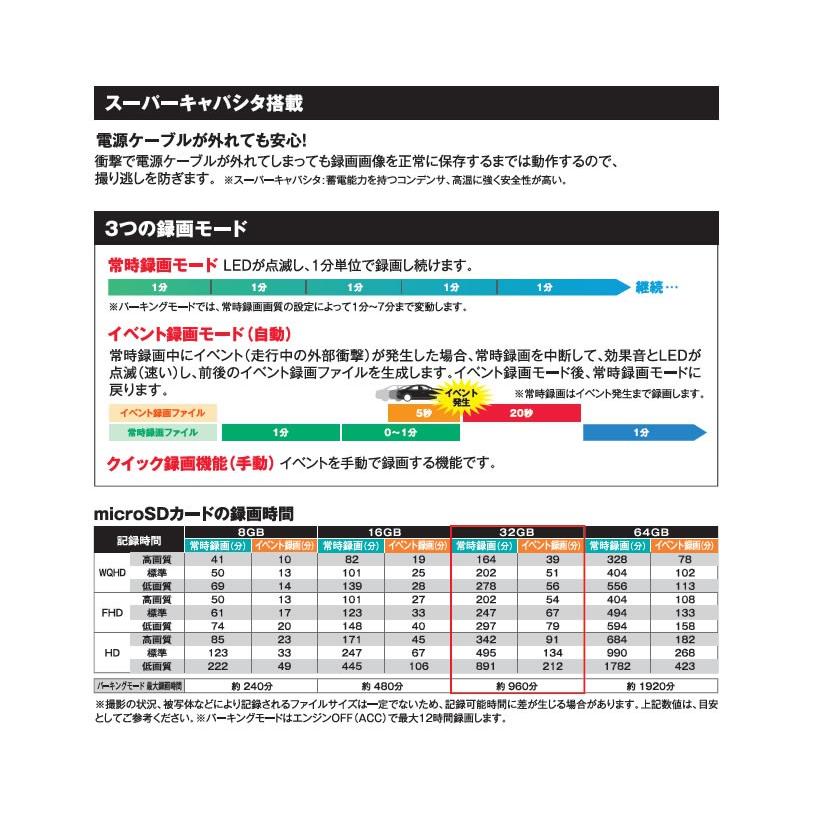 トヨタ（TOYOTA） 【日本製/3年保証】TZ ドライブレコーダー TZ-D202