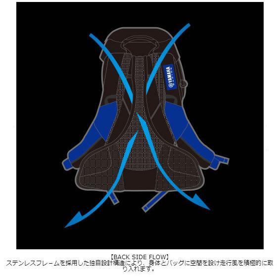 ワイズギア YAMAHA(ワイズギア) YRJ12 レーシング バックパック