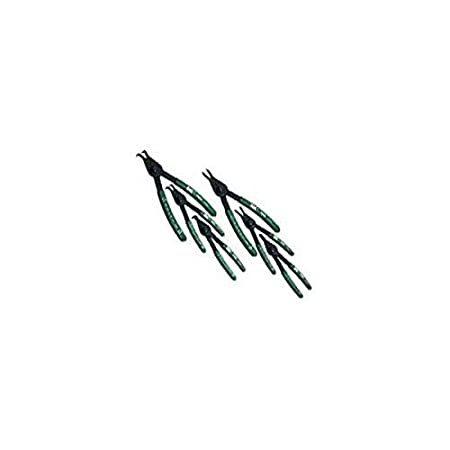 S K Hand Tools SKT7600 Convertible Retaining Ring Pliers Set - 6 Pieces