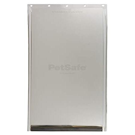 Radio PetSafe Door Flap Freedom Replacement Large Aluminum Pet Door Patio P