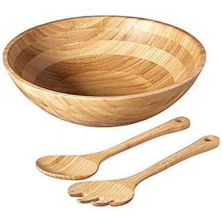 Lipper 8204 3 Bamboo Bowl wPair of Servers :B001GS8NWW:TKSTORE