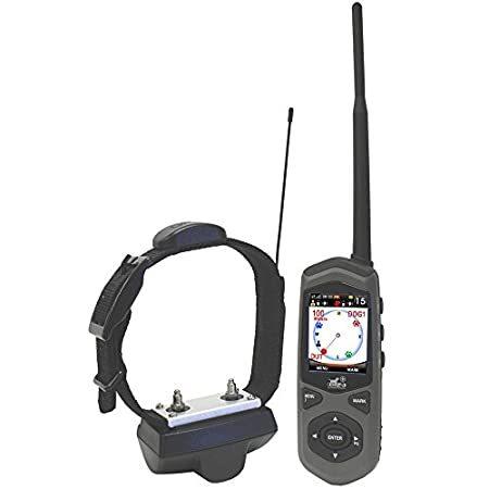 Dog Expedition TC1 Border Patrol GPS System and Remote Trainer, Black Finis