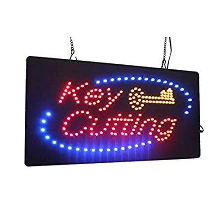 TOPKING 鍵切り標識 LEDネオンオープン 店 窓 店 ビジネス ディスプレイ グランドオープニングギフト