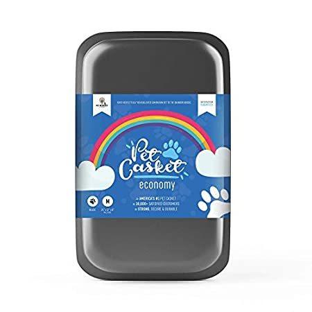 Pet Casket - 2 Colors - Pet Loss Memorial Burial Casket for Dogs, Cats, Gif