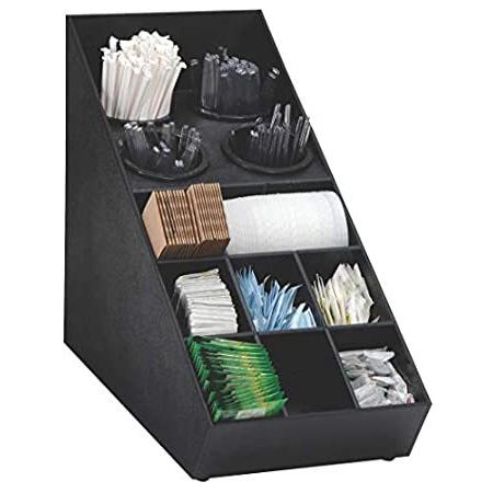 Dispense-Rite SWCH-1BT Countertop Flatware and Condiment Organizer by Dispe