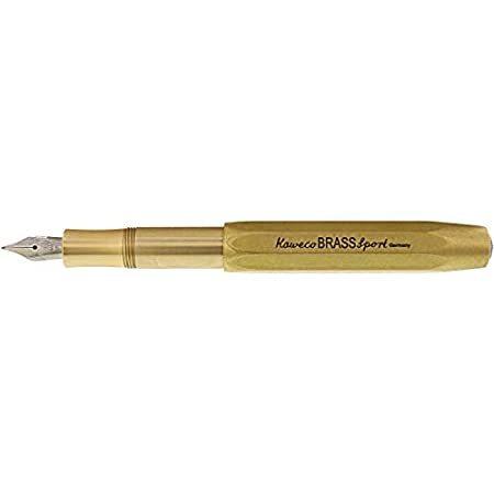 Kaweco Sport Fountain Pen Brass Nib: F