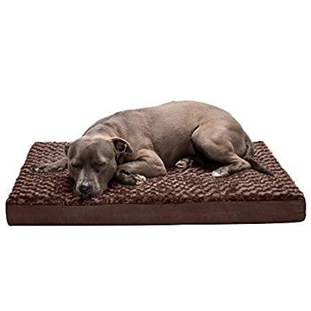 Furhaven Pet Dog Bed， Large Dog Beds for Large Dogs， Medium Small Dog Beds