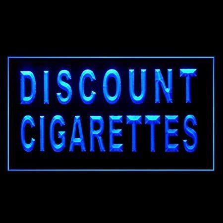 200078　Discount　Cigarettes　Smoking　Tobacco　Lighter　Display　LED　Light　Neon　S