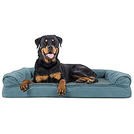 Furhaven Pet Dog Bed， Large Dog Beds for Large Dogs， Medium Small Dog Beds