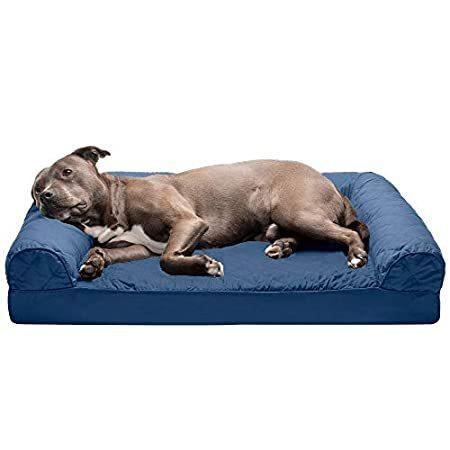 Furhaven Pet Dog Bed， Large Dog Beds for Large Dogs， Medium Small Dog Beds