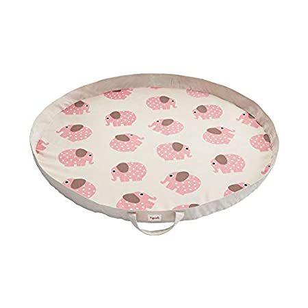 3Sprouts プレイマットバッグ (エレファント)