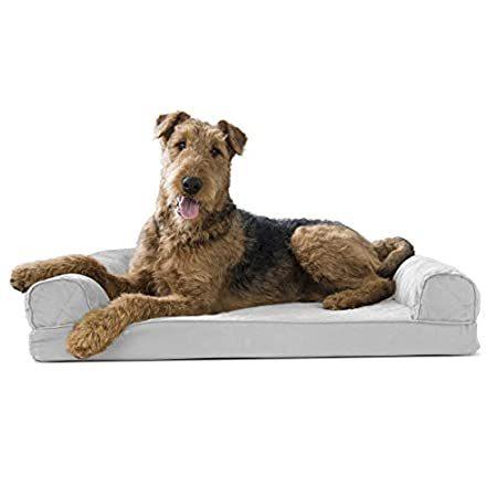 Furhaven Pet Dog Bed， Large Dog Beds for Large Dogs， Medium Small Dog Beds