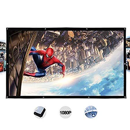 300 Inches Wall Mount Outdoor Movie Projector Projection Screen Curtain Fil