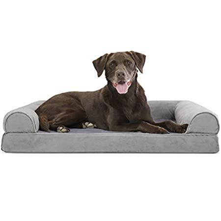 Furhaven Pet Dog Bed， Large Dog Beds for Large Dogs， Medium Small Dog Beds