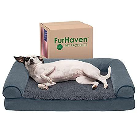 Furhaven Pet Dog Bed， Large Dog Beds for Large Dogs， Medium Small Dog Beds(17238円)
