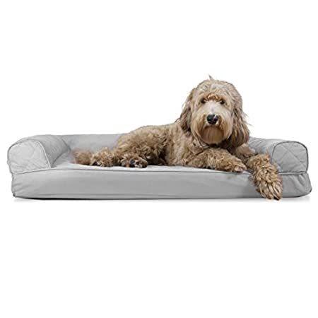 Furhaven Pet Dog Bed， Large Dog Beds for Large Dogs， Medium Small Dog Beds