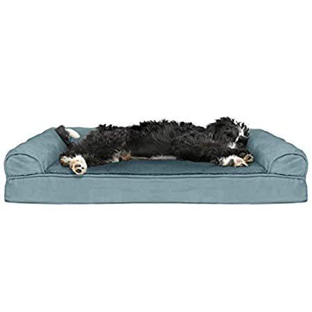 Furhaven Pet Dog Bed， Large Dog Beds for Large Dogs， Medium Small Dog Beds