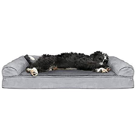 Furhaven Pet Dog Bed， Large Dog Beds for Large Dogs， Medium Small Dog Beds